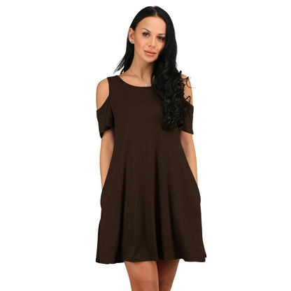 Women's Off The Shoulder Summer  Dress