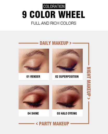 Long-Lasting Eyeshadow Palette