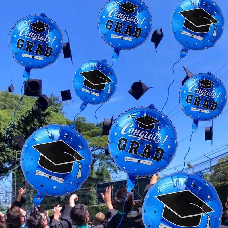 8pcs Latex Graduation Balloon Party Decortations