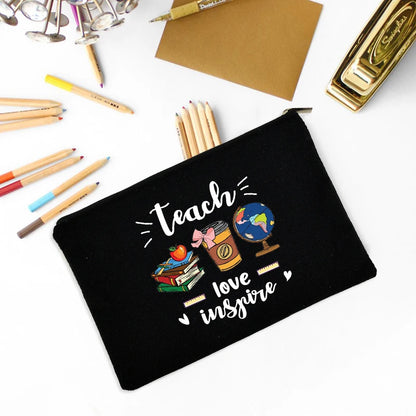 Best Gift Teacher Survival Kit Makeup Bag Pencil Pouch