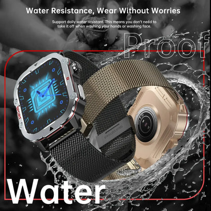 Waterproof Military Smartwatch