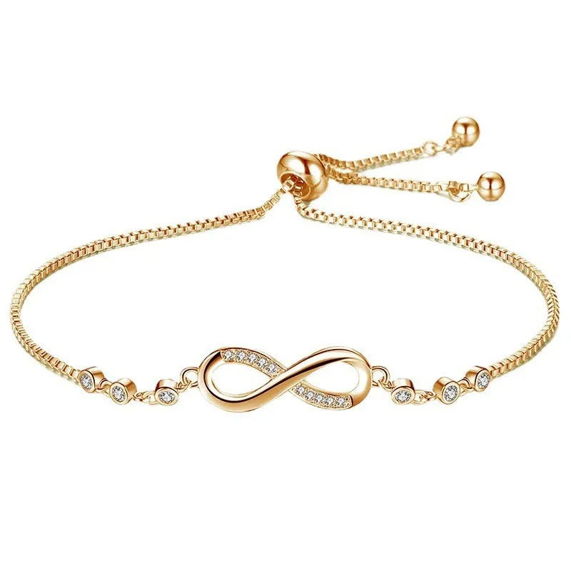 Sterling Silver Infinity Bracelet