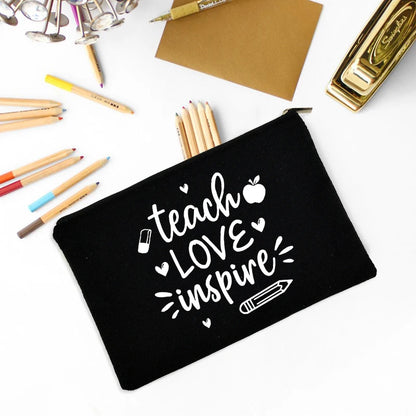 Best Gift Teacher Survival Kit Makeup Bag Pencil Pouch