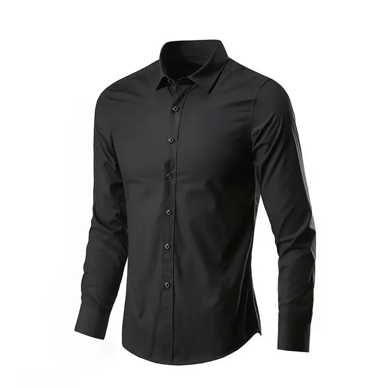 Men’s Smart Casual Long-Sleeve Shirt