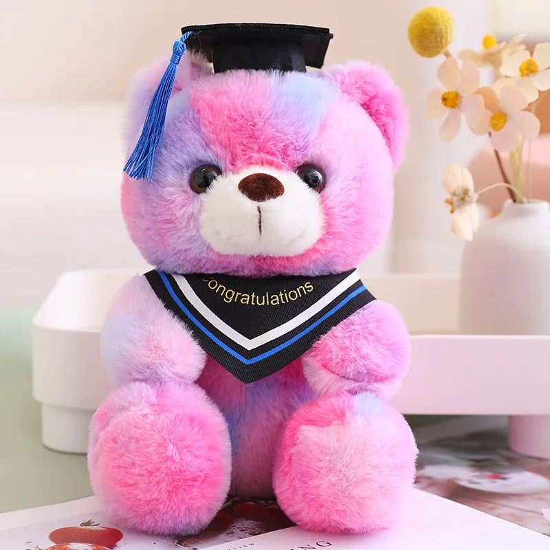 23cm Graduate Bear With Hat