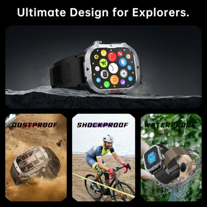 Waterproof Military Smartwatch