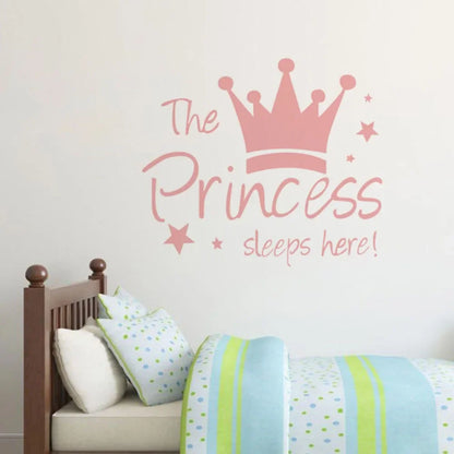 Crown Mural Wall Sticker