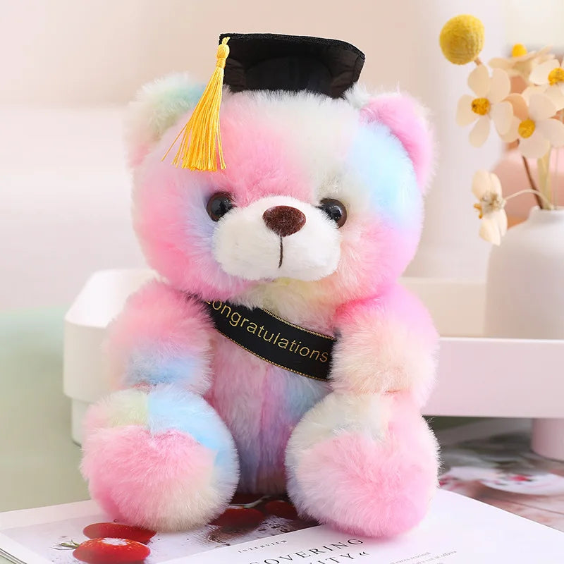 23cm Graduate Bear With Hat