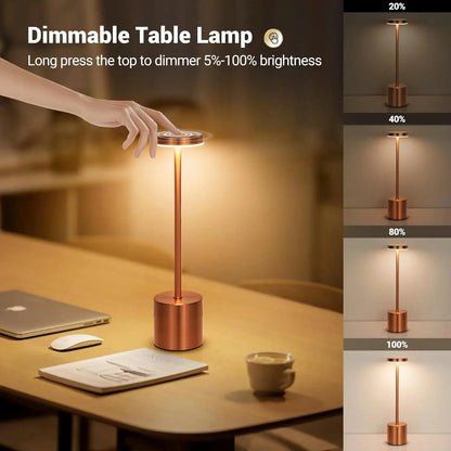 Rechargeable LED Touch Table Lamp