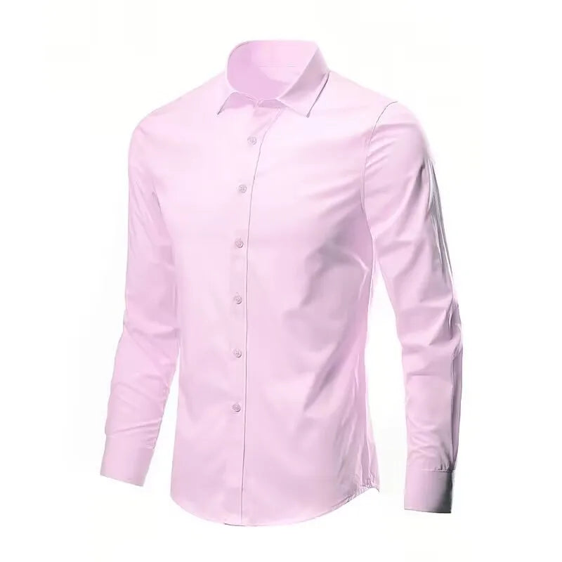 Men’s Smart Casual Long-Sleeve Shirt