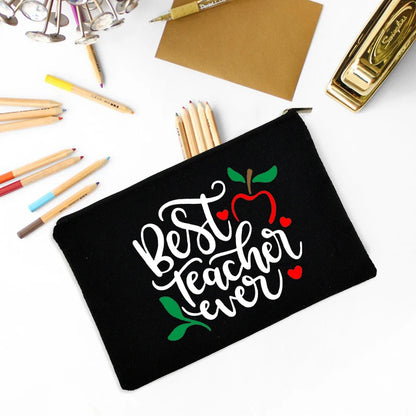 Best Gift Teacher Survival Kit Makeup Bag Pencil Pouch