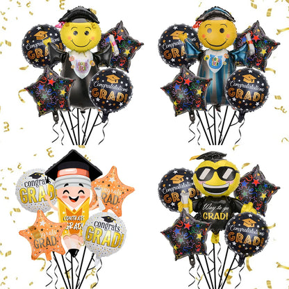 2025  Helium Foil Balloon Congratulation Graduated