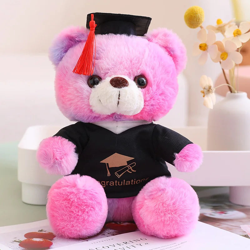 23cm Graduate Bear With Hat