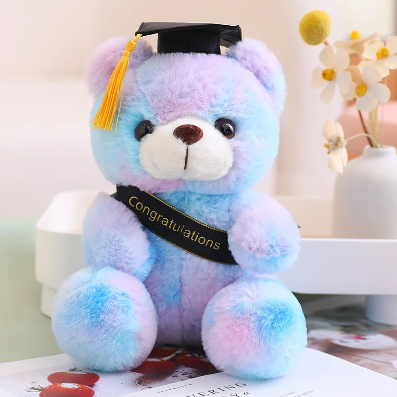 23cm Graduate Bear With Hat