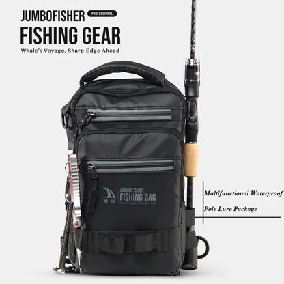 Lightweight tactical fishing gear backpack