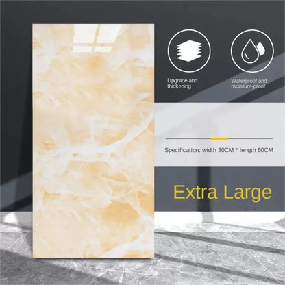 10 Waterproof 30cmx60cm Self-adhesive Marble Tiles