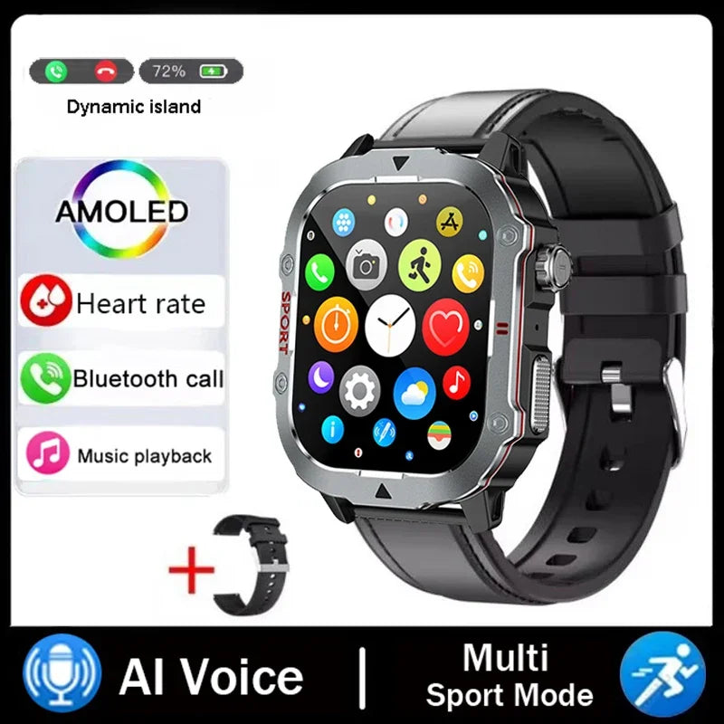 Waterproof Military Smartwatch