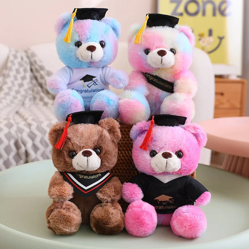 23cm Graduate Bear With Hat