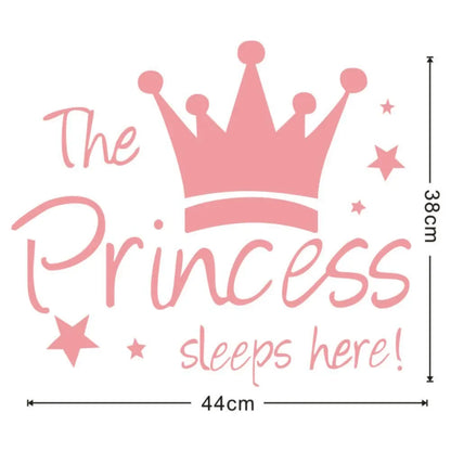 Crown Mural Wall Sticker