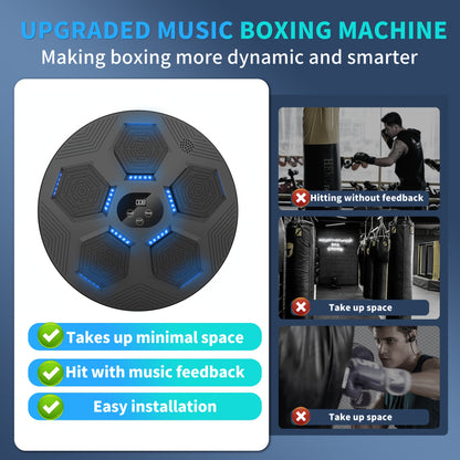 Musical Boxing Machine With Gloves