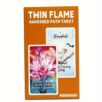 78-Card Twin Flame Awakened Path Tarot Deck