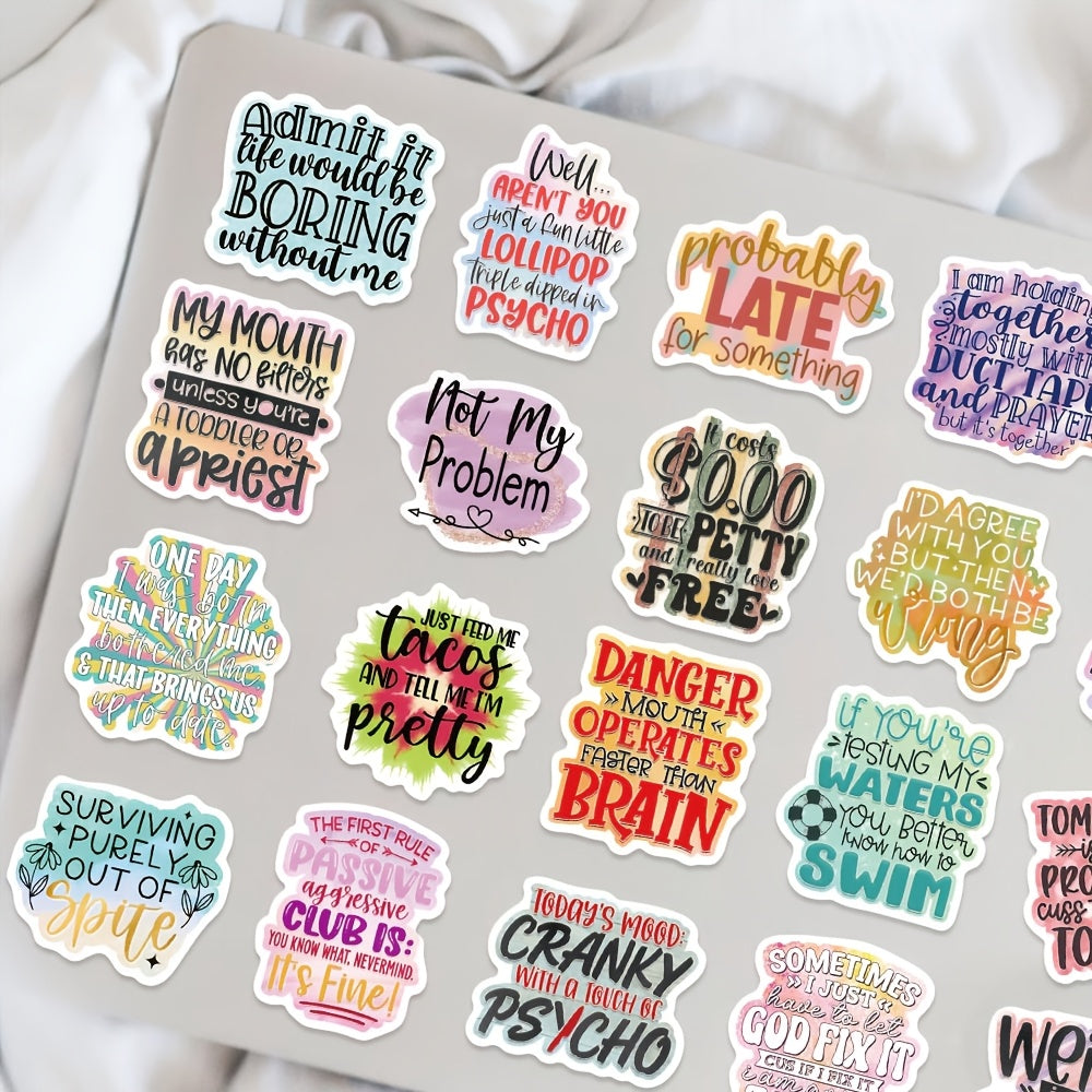 50-Piece Unique Sticker Collection