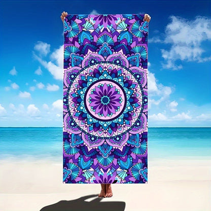 Oversized Quick-Dry Microfiber Beach Towel