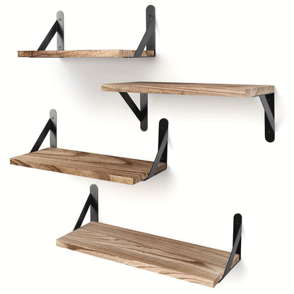 4pcs Floating Shelves