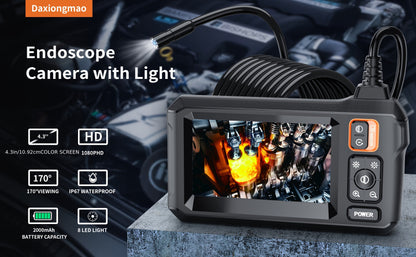 50ft Borescope Camera With Light