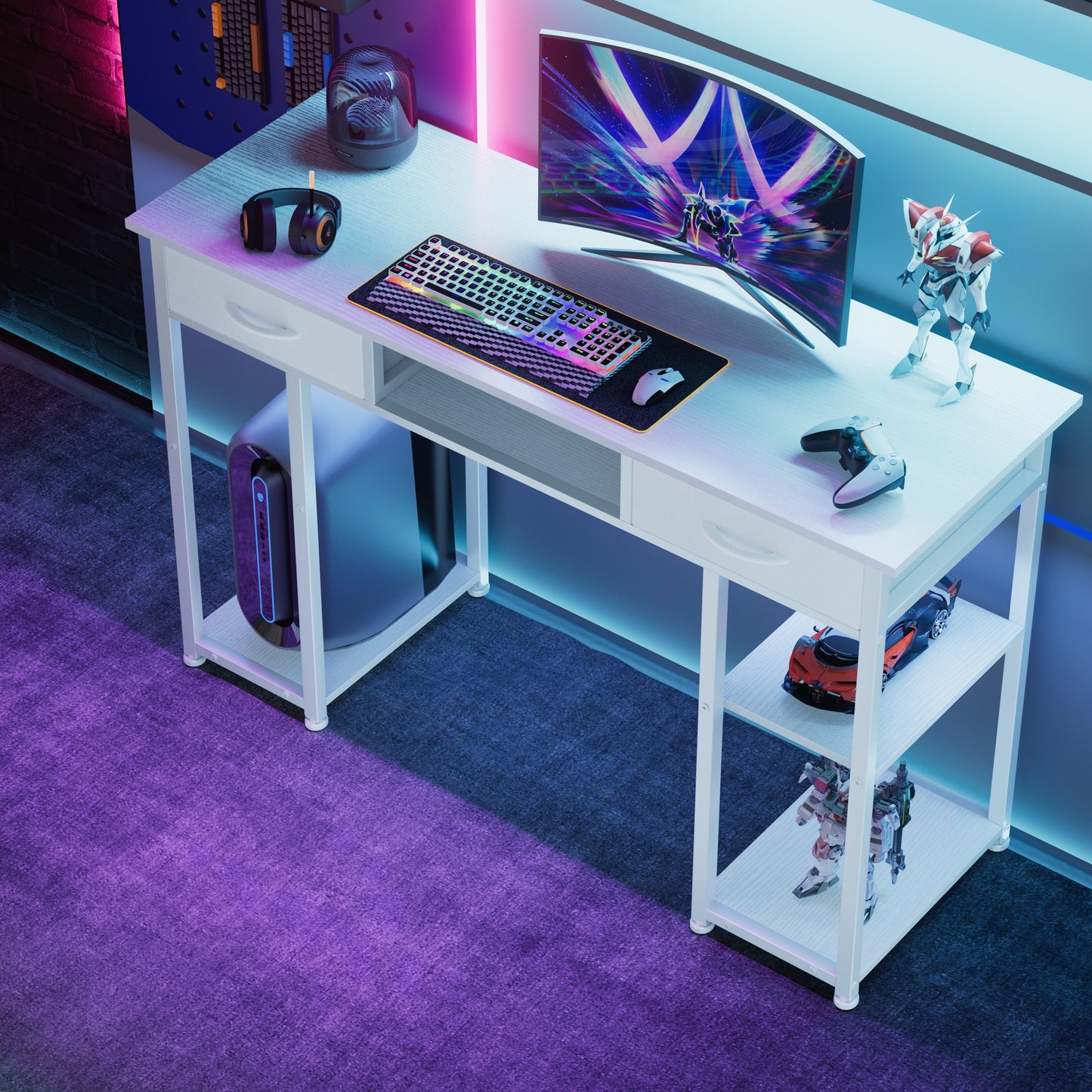 Computer Desk with Storage